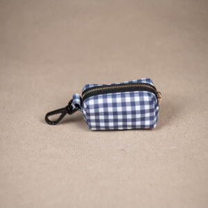 Etui na kupoworki „Midnight check” z czarnym karabińczykiem