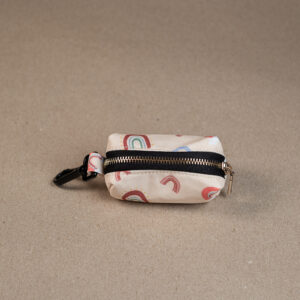 Etui na kupoworki „Rainbow” z czarnym karabińczykiem