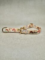 obroza_polzaciskowa_rainbow_zlote_okucia